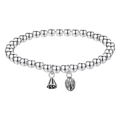 梦祥银女纯银两世欢手链