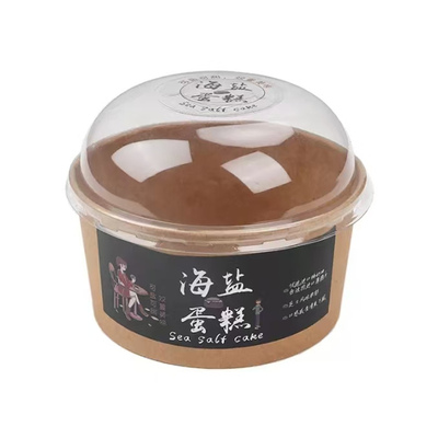 5寸海盐蛋糕包装盒耐高温