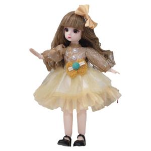 萌娃30厘米巴比娃娃22关节bjd6分