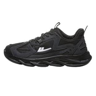 回力男鞋秋冬新款纯黑色运动鞋男士爆款鞋子男款软底休闲跑步鞋男