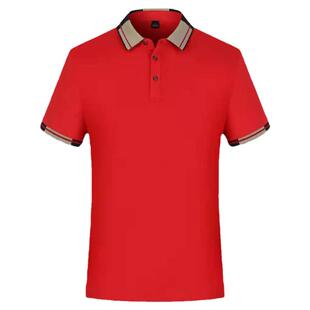 高端文化Polo衫定制纯棉T恤印字logo企业短袖工作服广告衫刺绣diy