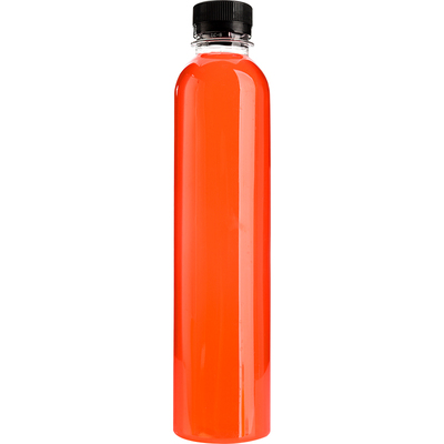 透明外卖塑料带盖奶茶瓶一次性