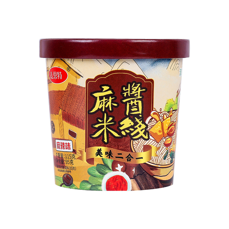 清真麻酱米线6桶装冲泡型麦思特
