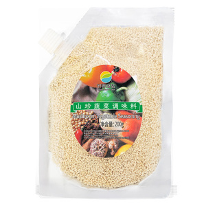 齐善素食 山珍蔬菜纯素调味料 健康素食凉拌炒菜调味品煮汤料