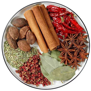 八角桂皮香叶花椒辣椒茴香家用大料香料调料大全卤料套装干货组合