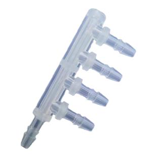 2新款主8边四通4.8F型5通草型六通多通软管塑料变径宝塔外接头