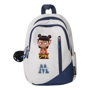 儿童双肩包男女孩那吒小学生春秋研学户外出游旅行轻便小背包男童