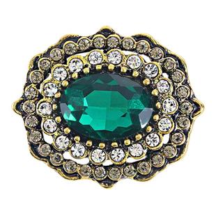 精致时尚绿色胸针防走光别针固定服饰女礼服西装胸花配饰高档气质