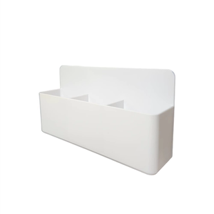 韩国奶油黄色磁吸收纳盒冰箱贴侧面置物入户门洞洞板装饰磁性贴盒