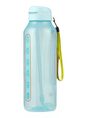 特百惠1.2L水力瓶杯子家用高颜值夏天新款水壶便携大号大容量水杯