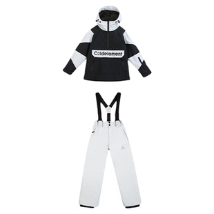 冷元素儿童滑雪服女童男童2025新款户外专业单板防水套头分体上衣