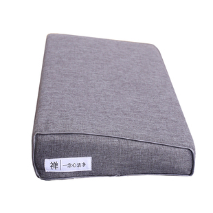 打坐禅修专用垫椰棕折叠冥想静坐垫家用跪拜佛蒲团加厚盘坐垫上垫