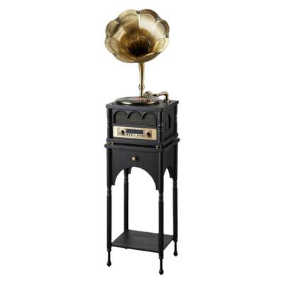 法式复古留声机中古风黑胶唱片机