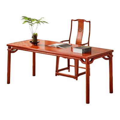 仙龙山新中式榫卯结构全实木书桌