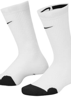 滔搏NIKE耐克大童运动训练健身舒适休闲袜子CW6063-100