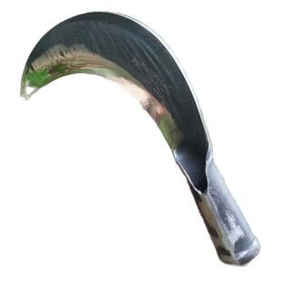 足铁匠锻打苗刀砍割两用刀农村户外割草刀砍柴农用工具左右手镰刀