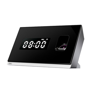 得力企业微信指纹考勤机人脸识别打卡机员工上下班刷脸签到公司人事出勤统计管理办公室WiFi智能云外勤打卡机