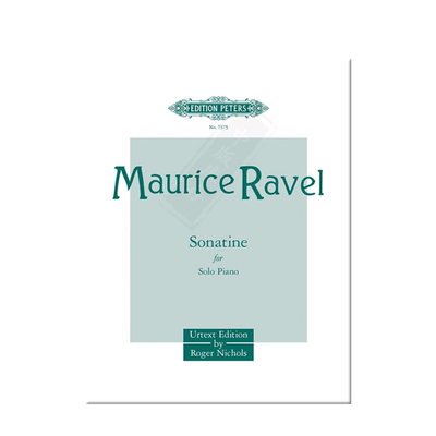 拉威尔小奏鸣曲钢琴独奏彼得斯