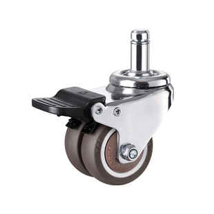 超静音转椅轮子老板椅电脑椅座椅办公椅小凳子万向轮滑轮配件大全