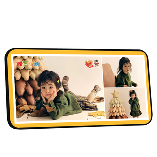 相框摆台洗照片定制做成水晶儿童宝宝周岁写真照放大摆台相片打印