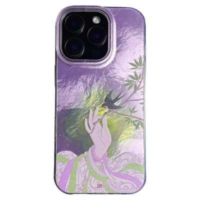 新中式原创高级感防摔硅胶手机壳