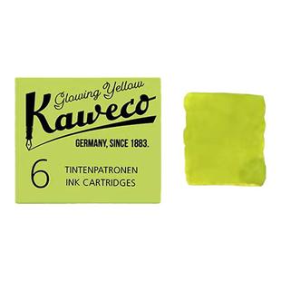 德国KAWECO墨囊墨水芯钢笔专用黑红蓝绿橙咖紫灰色非碳素盒装笔芯