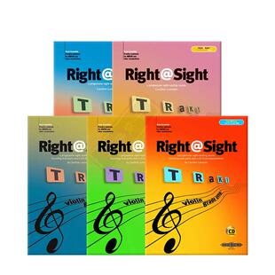 小提琴渐进视奏教材 卡罗琳 卢姆斯登 全套共一至五级 彼得斯原版进口乐谱书 Caroline Lumsden Right@Sight Violin Grade 1-5