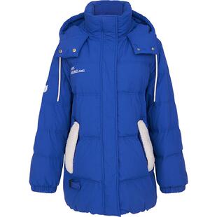 LINCCHIC金羽杰羽绒服女复古学院感中长款羽绒服女冬季Y22603291