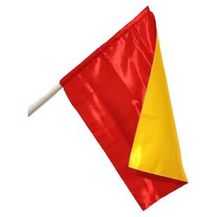 元旦演出旗子定制舞台道具跳舞比赛挥舞旗帜定做幼儿园儿童成人排练方队运队会指挥舞蹈旗手摇红黄双面表演旗