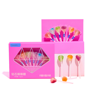 西塔星球/钻石棒棒糖不伤牙0糖0脂0钠儿童零食圣诞节礼物