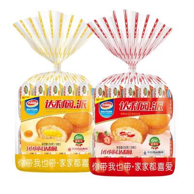 达利园蛋黄巧克力派经典休闲零食