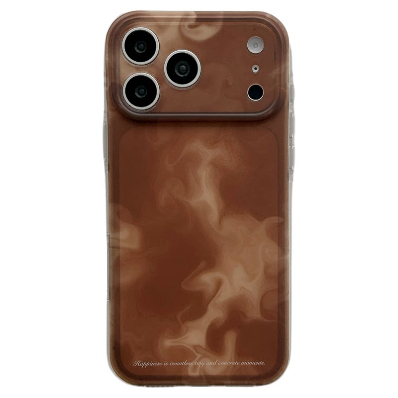MoreRex ins氛围感水墨晕染适用苹果18手机壳简约iphone17promax新款18pro创意15全包防摔保护套14女16高级感
