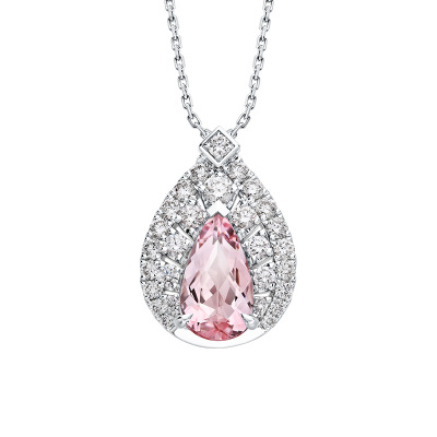 enzo18K金摩根石钻石项链