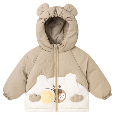 嘟嘟家宝宝棉服儿童男童冬季棉衣面包服女童棉袄冬装新款夹棉外套