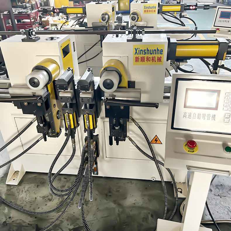 SW38NC双头弯管机不锈钢方管圆管折弯机实体工厂定制双头弯管机