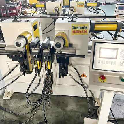 SW38NC双头弯管机不锈钢方管圆管折弯机实体工厂定制双头弯管机