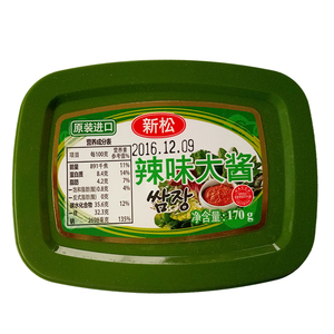 韩国原装进口新松辣味大酱