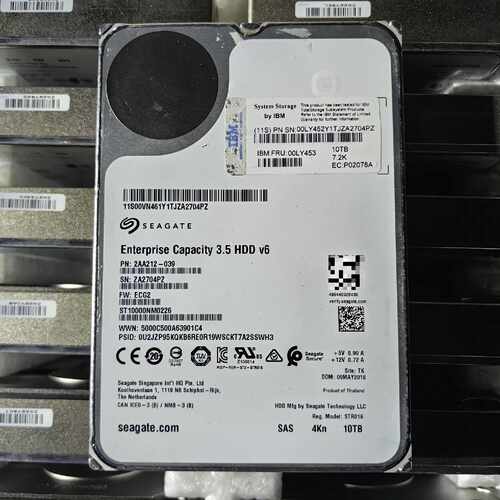 询价希捷 Exos X10 10TB 3.5寸 SAS 7.2K