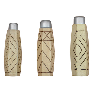 传统手工老式菜刀柄榉木刀柄穿心实木专用替换刀把木柄粗细刀手柄