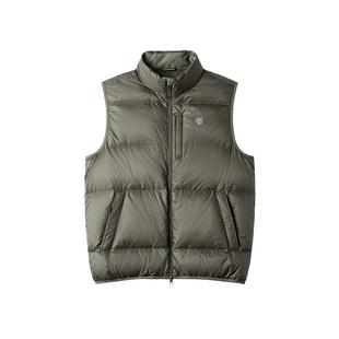 Teenie Weenie小熊男装轻量日常休闲舒适无袖羽绒马甲