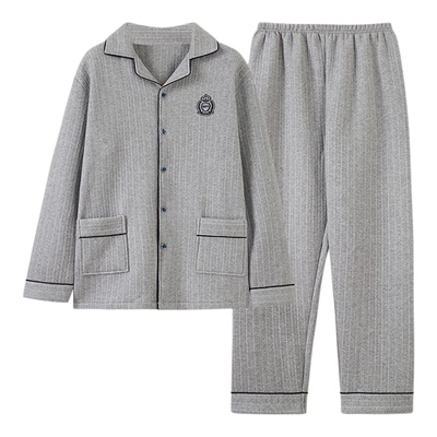 【加厚纯棉】睡衣男士秋冬家居服