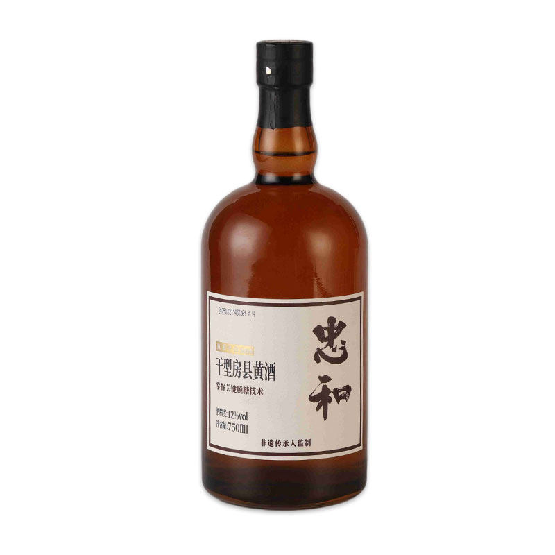 忠和房县干型黄酒十年老酒礼盒