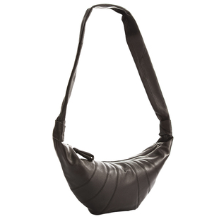 小众设计可颂包单肩包真皮牛角包斜挎包女法棍包真皮饺子包羊角包