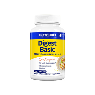 美国Enzymedica digest basic儿童成人基础消化酶胶囊6倍吸收率