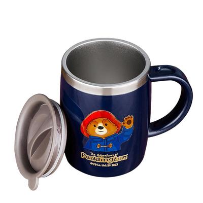 帕丁顿熊不锈钢保温带盖马克杯