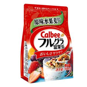 日本进口卡乐比水果麦片燕麦片早餐零食