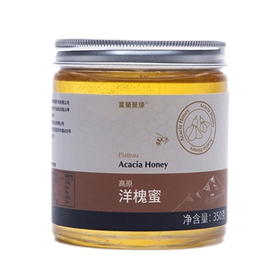 宝兰聚缘 青海蜂蜜高原蜂蜜洋槐蜜槐花蜜 门源原蜜350g真蜜