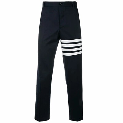 男士2021秋冬新品4条纹斜纹