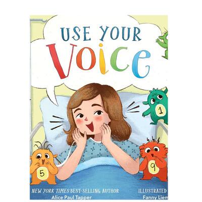 【预售】大胆发声英文儿童绘本自我认知情绪管理进口原版外版书Tapper精装6岁-9岁UseYourVoicePenguinWorkshop