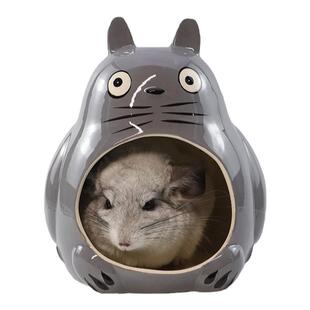 【瓷窝】卡通陶瓷降温窝龙猫豚鼠花枝刺猬等适用多款式现货